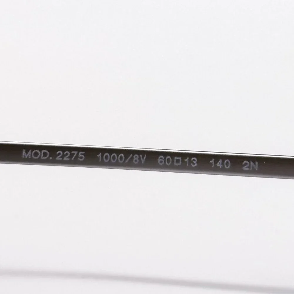 NEW VERSACE VE2275 1000/8V SUNGLASSES VE2275 10008V SILVER MOD 2275 1000/8V